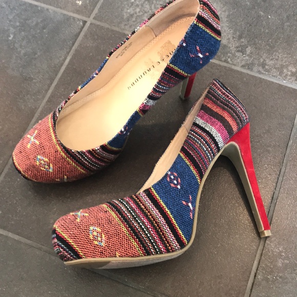 chinese laundry shoes colorful